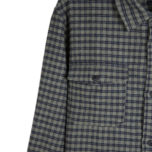 A.P.C. Leo Shirt Khaki COEZZ-H02698 Degli Uberti